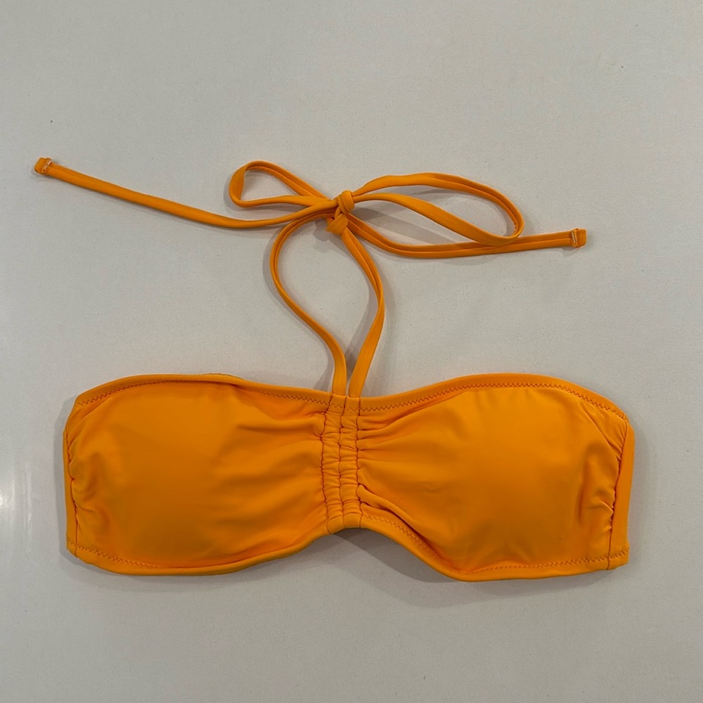 Brand New aerie orange bikini top NWT